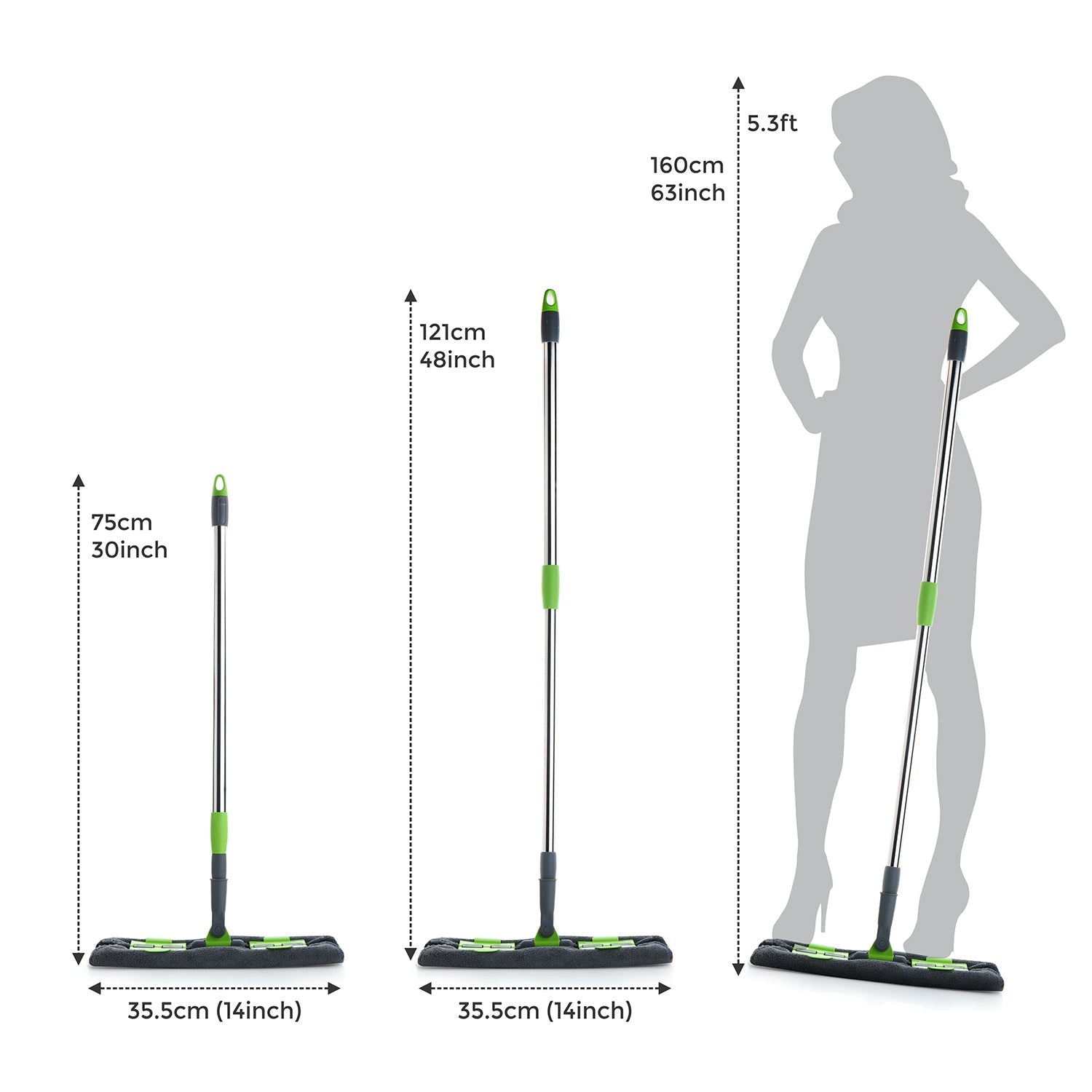 8710 Multipurpose Wet and Dry Cleaning Microfiber Flat MOP Floor Cleaning Mop with , 360 Degree Rotating Head and Telescopic Handle Steel Rod Long Handle Dry Mops, Standard (1 Piece, Multi-Colour) DeoDap 8710 Multipurpose Wet and Dry Cleaning Microfiber Flat MOP Floor Cleaning Mop with , 360 Degree Rotating Head and Telescopic Handle Steel Rod Long Handle Dry Mops, Standard (1 Piece, Multi-Colour) DeoDap